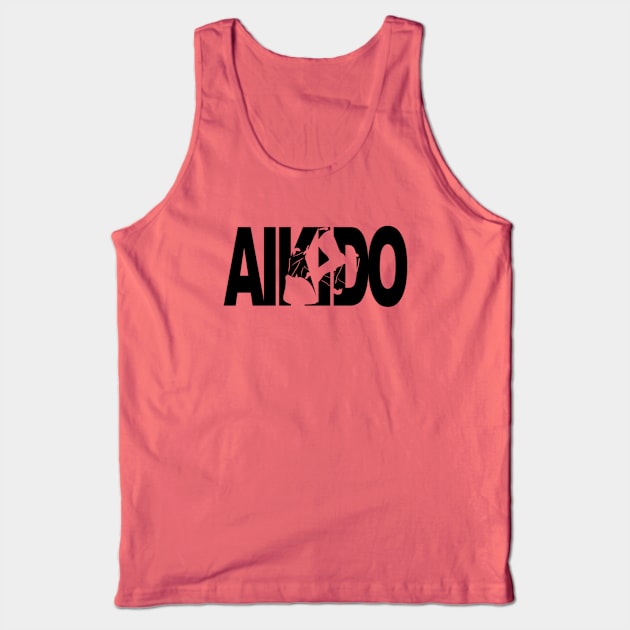 Aikido - Throw Tank Top by Todd Henderson 